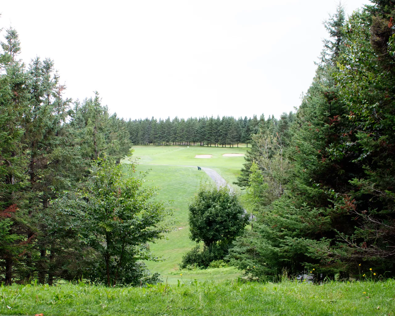 Golf du Lac Poulin - Trou #5 - Avant les améliorations