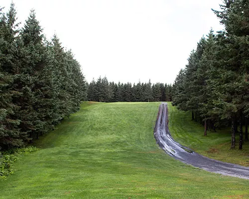Golf du Lac Poulin - Trou #1 - Avant les améliorations