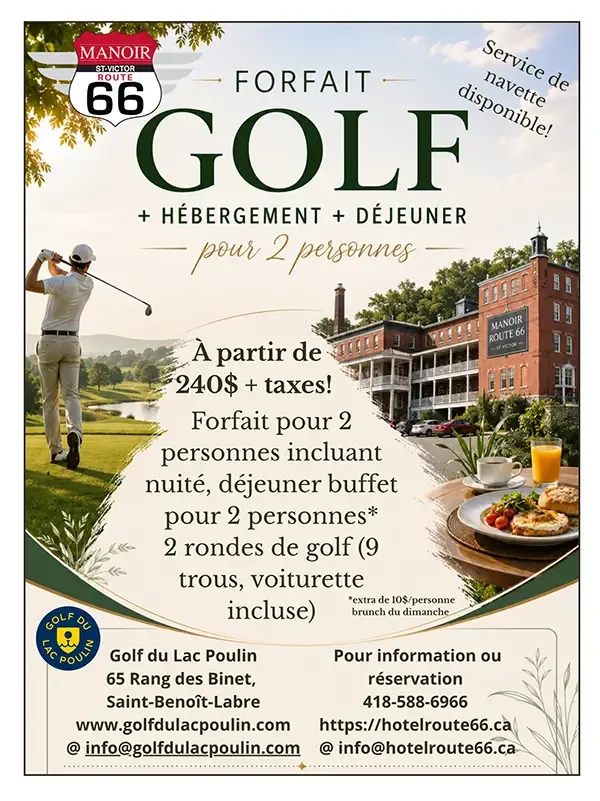 Golf + Manoir 66